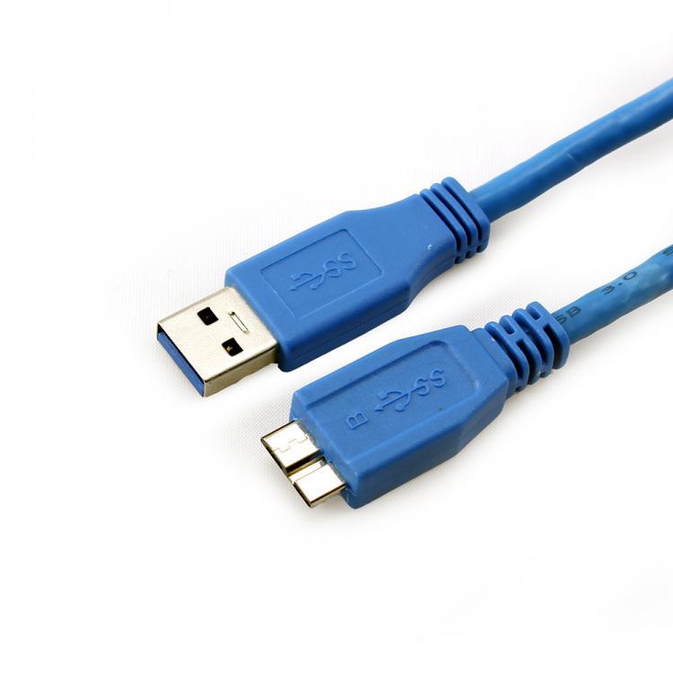S BOX Kabl USB 3.0 - Micro USB 1.5m plavi
