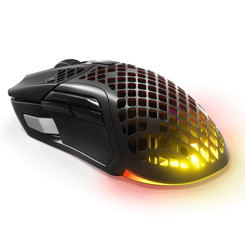 STEEL SERIES Gaming bežični miš AEROX 5 crni