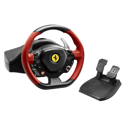 Selected image for THRUSTMASTER Set volan i pedale Ferrari 458 Spider Racing Wheel crveno-crni