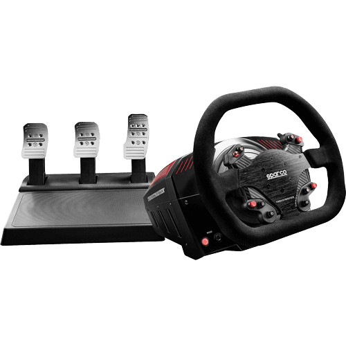 Selected image for THRUSTMASTER Set volan i pedale TS-XW Racer Racing Wheel PC/XBOXONE crno-crveni