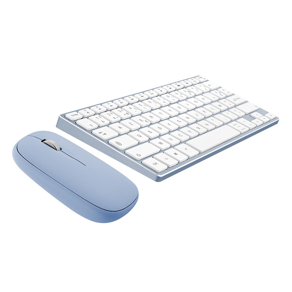 TNB Set Bežična tastatura + miš Serije icklick plavo-beli