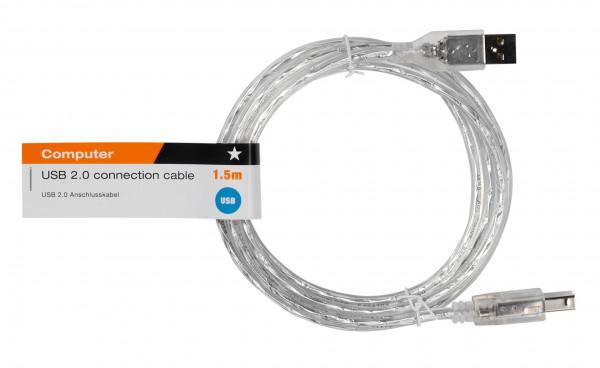 Selected image for VIVANCO USB Kabl 2.0 1.5m Co 22854 providni