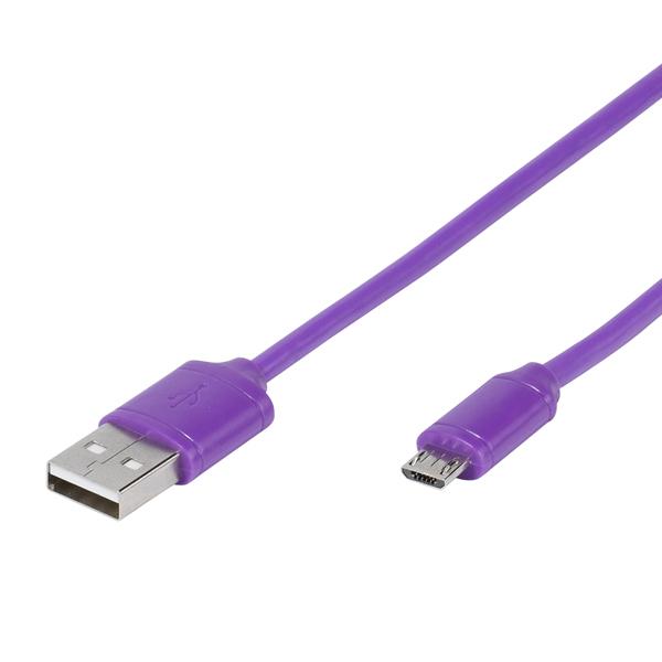 Slike VIVANCO USB kabl A/microB 1m ljubičasti
