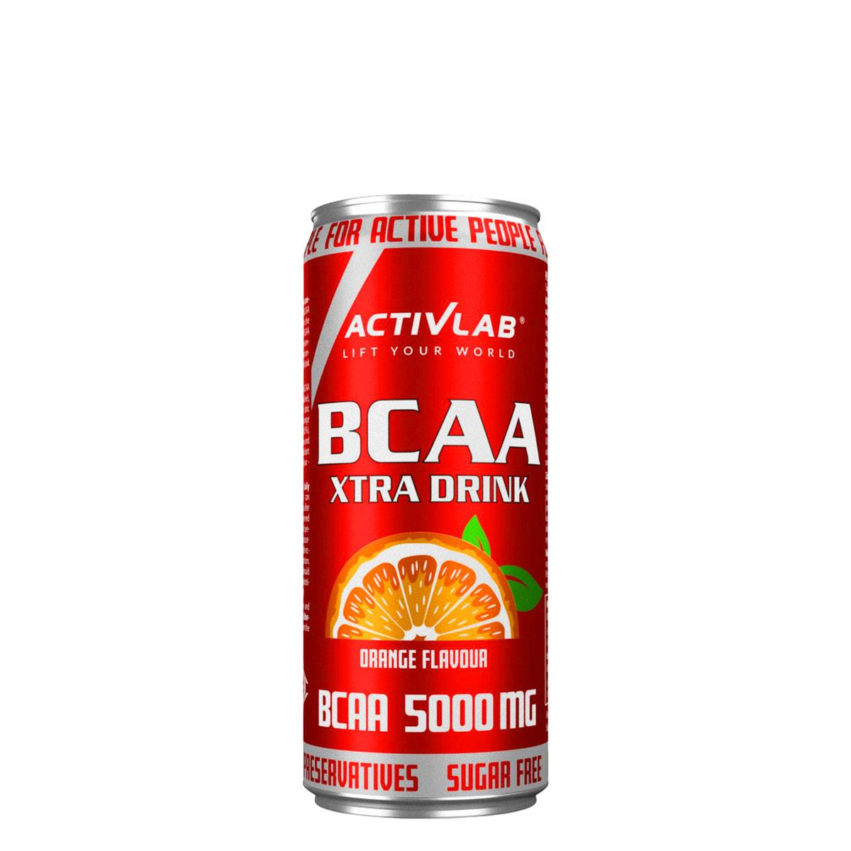 ACTIVLAB Kompleks aminokiseliina instant napitak BCAA X-tra instant orange 500g