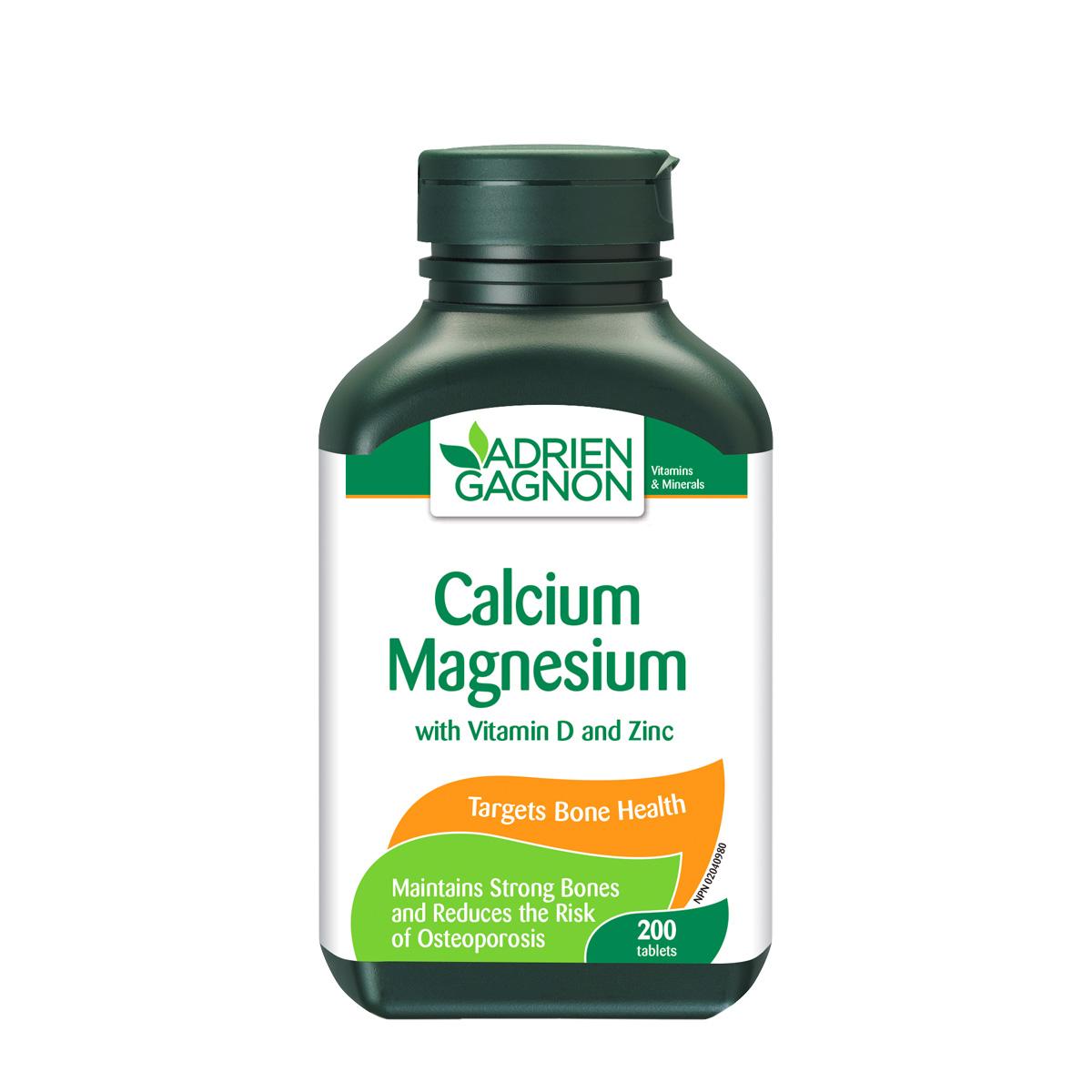 Selected image for ADRIEN GAGNON Kalcijum, magnezijum, cink i vitamin D3 200/1 106491