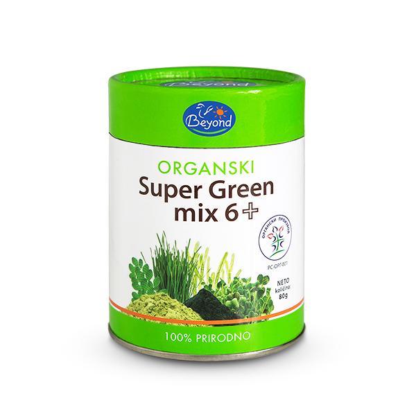 Selected image for BEYOND Super Green Mix 6 organic 80g