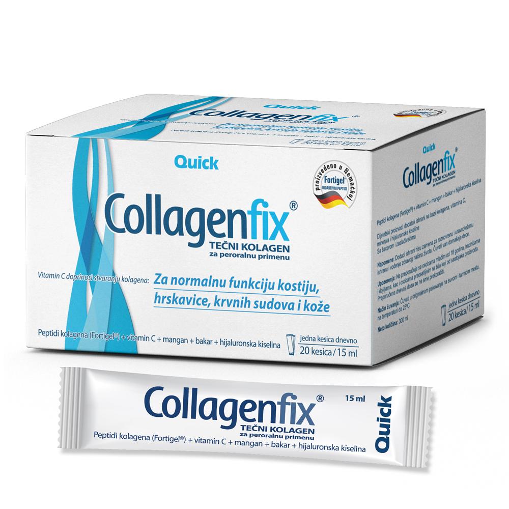 Selected image for Collagenfix Direct bioaktivni peptidi kolagena 20 kesica