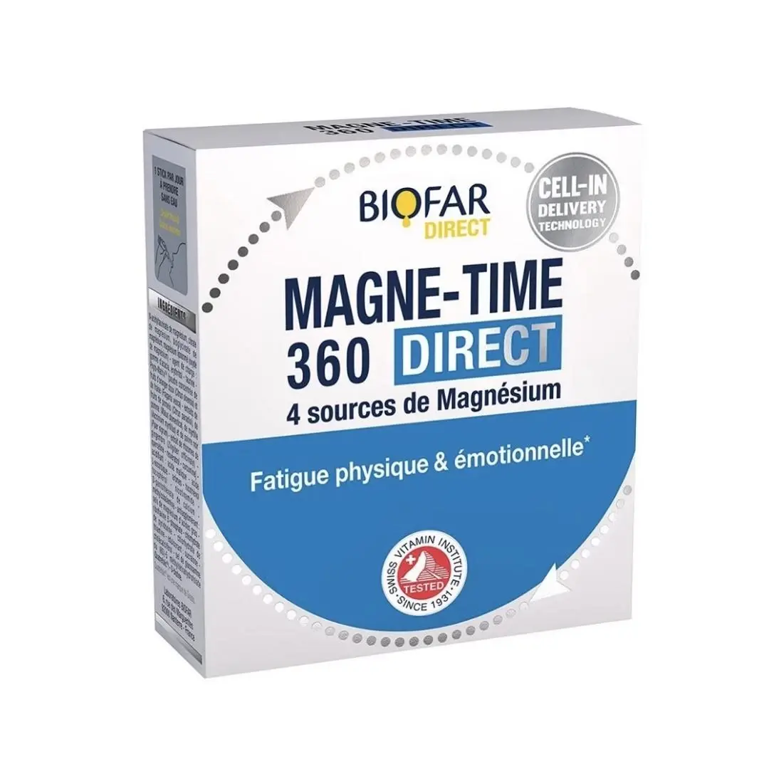 Selected image for BIOFAR Magnezijum direkt 400 mg, taurin, vitamini B grupe, vitamin C i E 14/1 108507