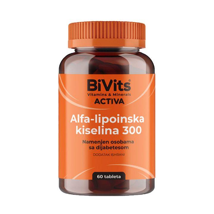 Bivits Activa Alfa-lipoinska kiselina 300 tablete A60