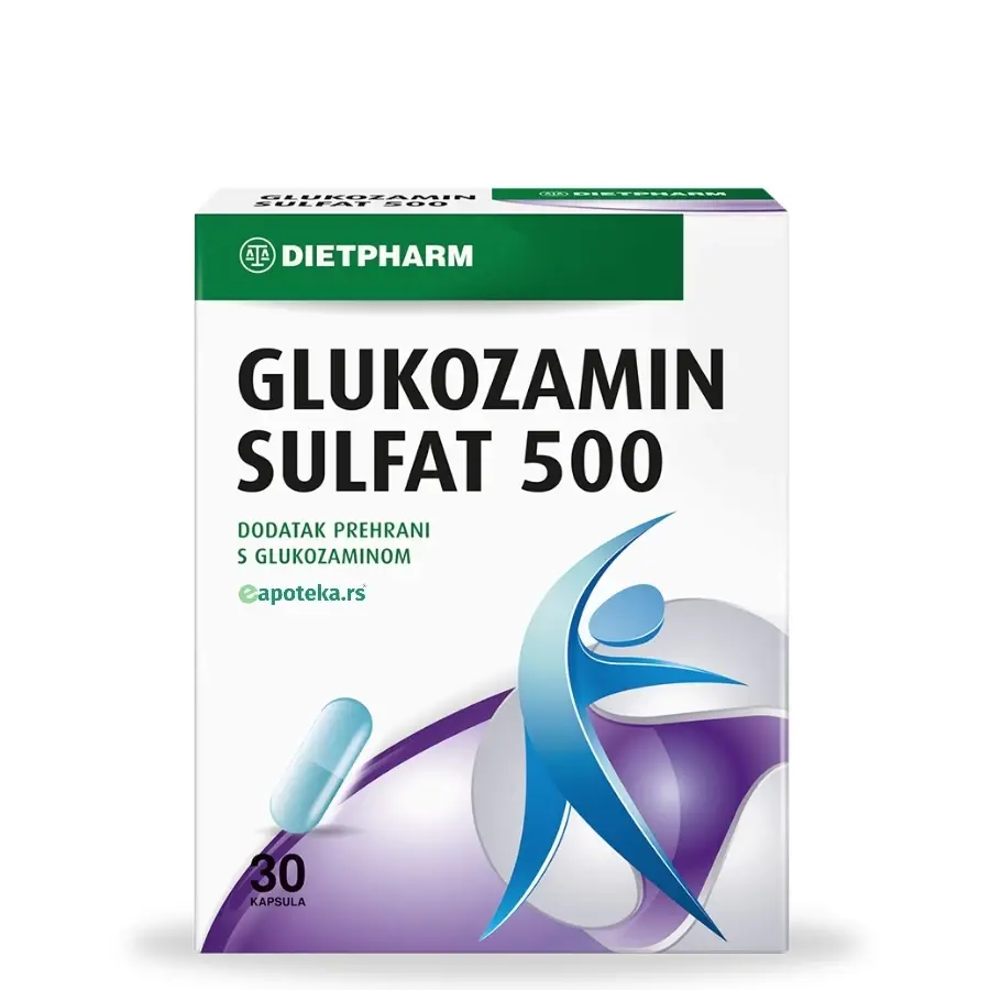DIETPHARM Glukozamin 500mg 30 kapsula 112470