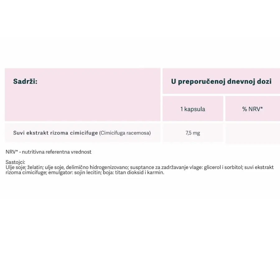 Selected image for DIETPHARM Kompleks za pomoć kod predmenstrualnih tegoba i menopauze 30 kapsula 112477