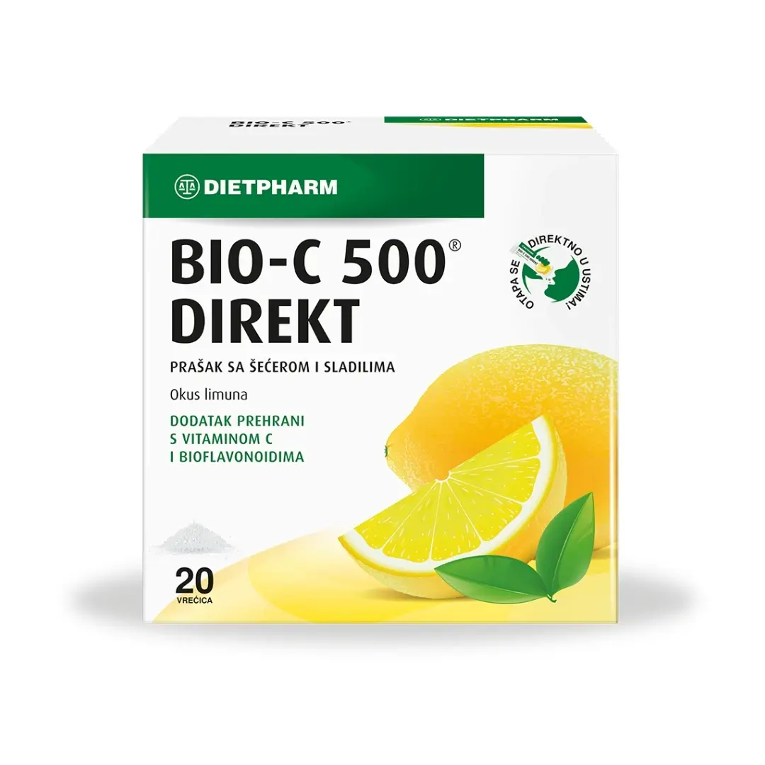 DIETPHARM Vitamin BIO-C 500 Direkt 20 kesica