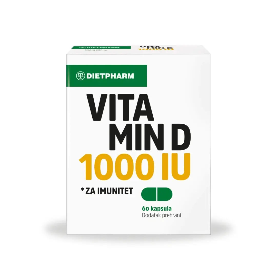 DIETPHARM Vitamin D 1000IU 60 kapsula