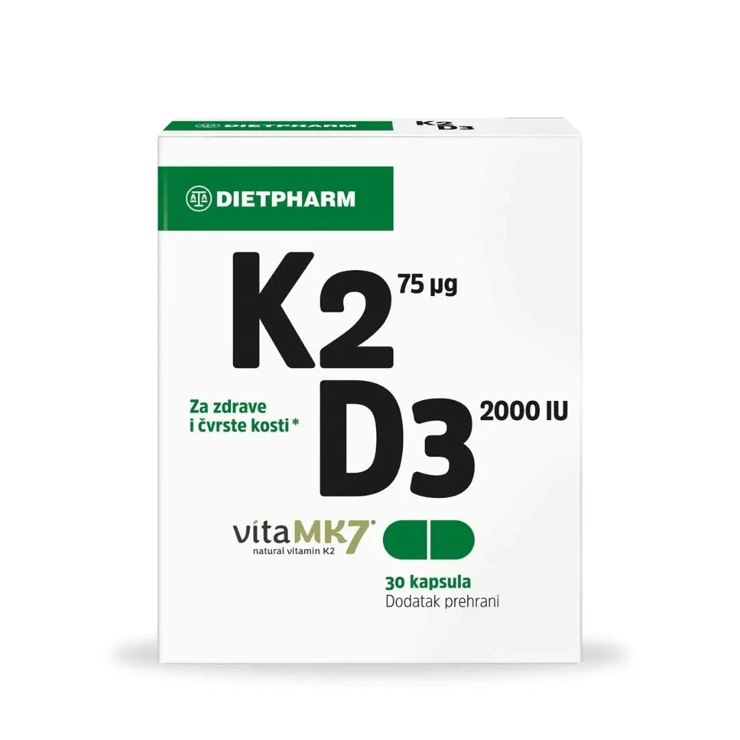 Selected image for DIETPHARM Vitamin K2D3 30 kapsula