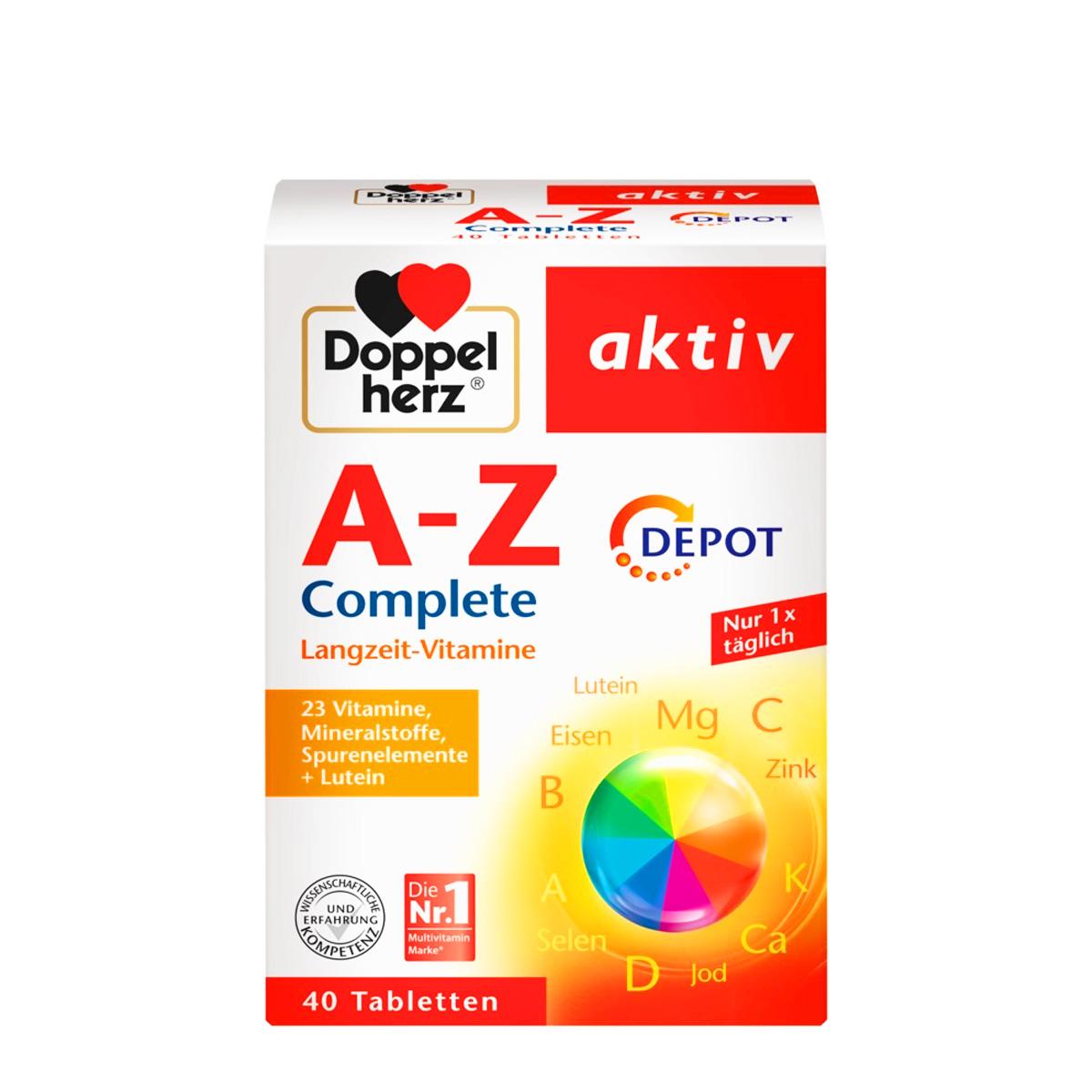 DOPPEL HERZ Kompleks vitamina i minerala A-Z 40 tableta 123271