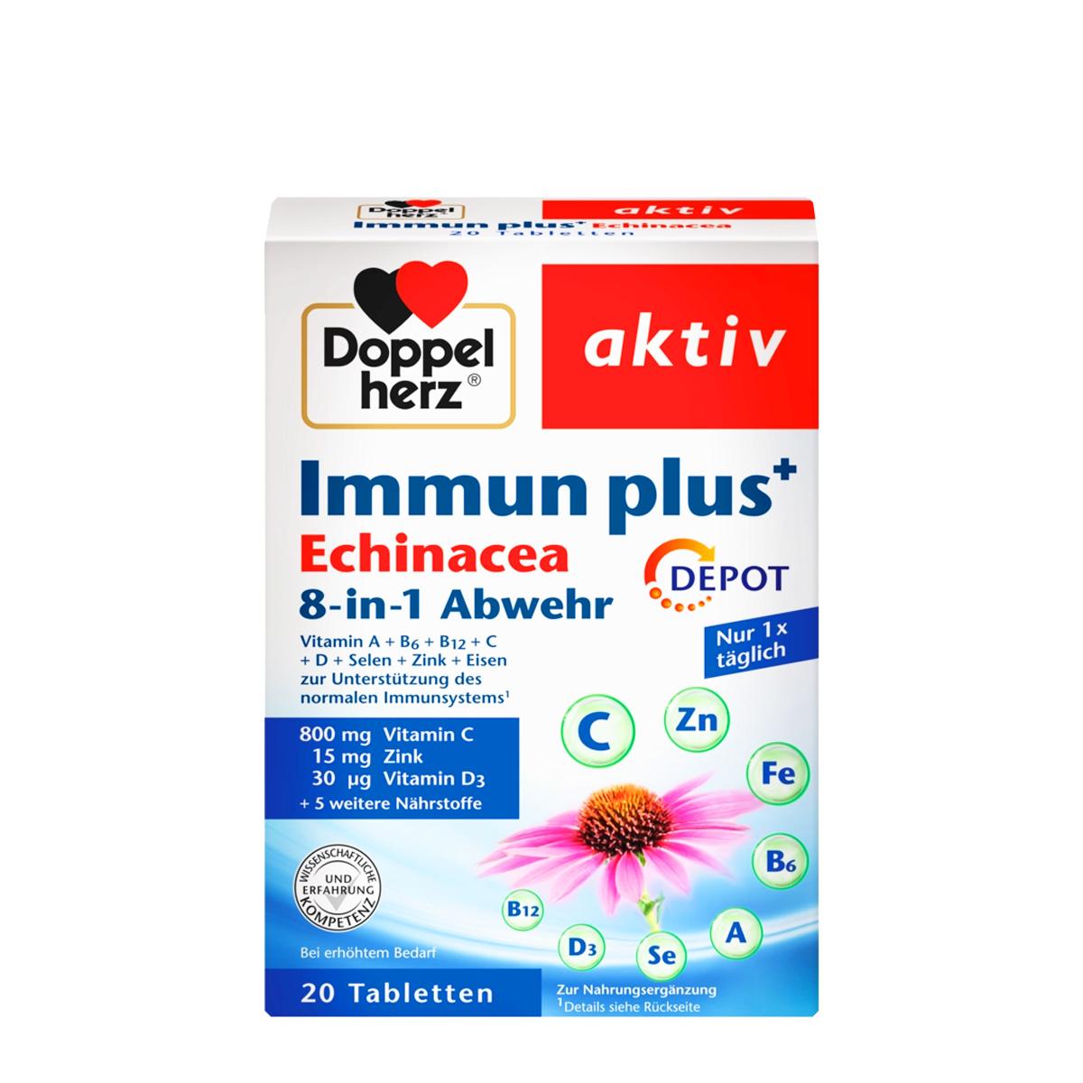 Selected image for DOPPEL HERZ Kompleks za jačanje imuniteta Immun Plus 20 tableta 123268