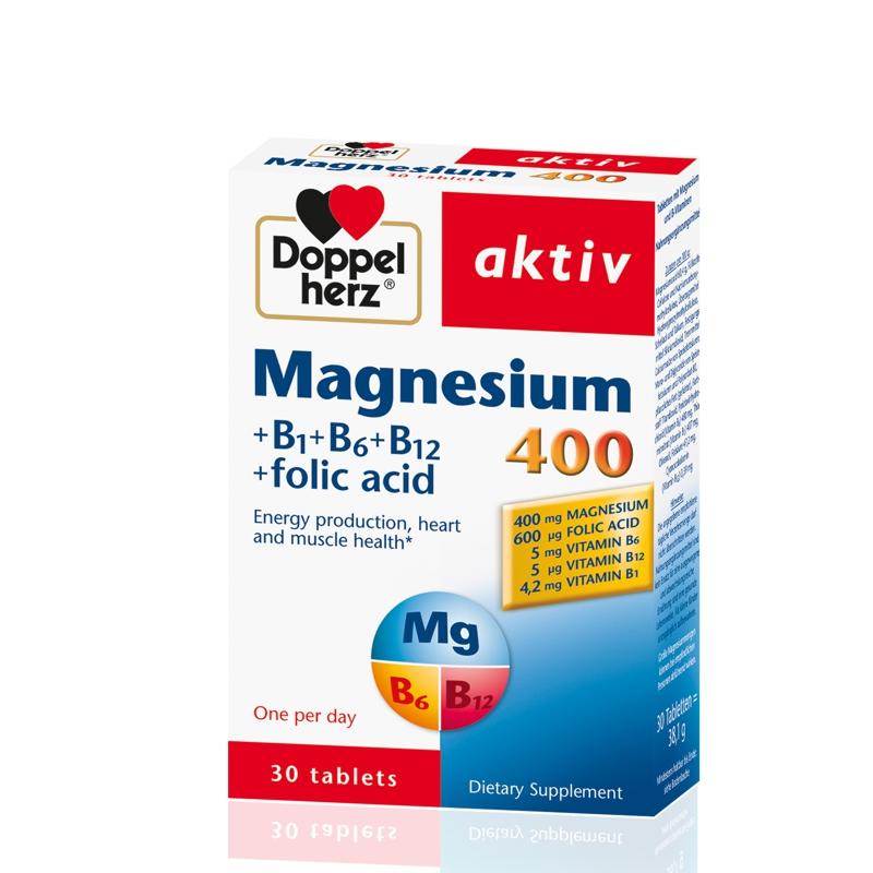 DOPPEL HERZ Magnezijum 400 mg 30/1 105924
