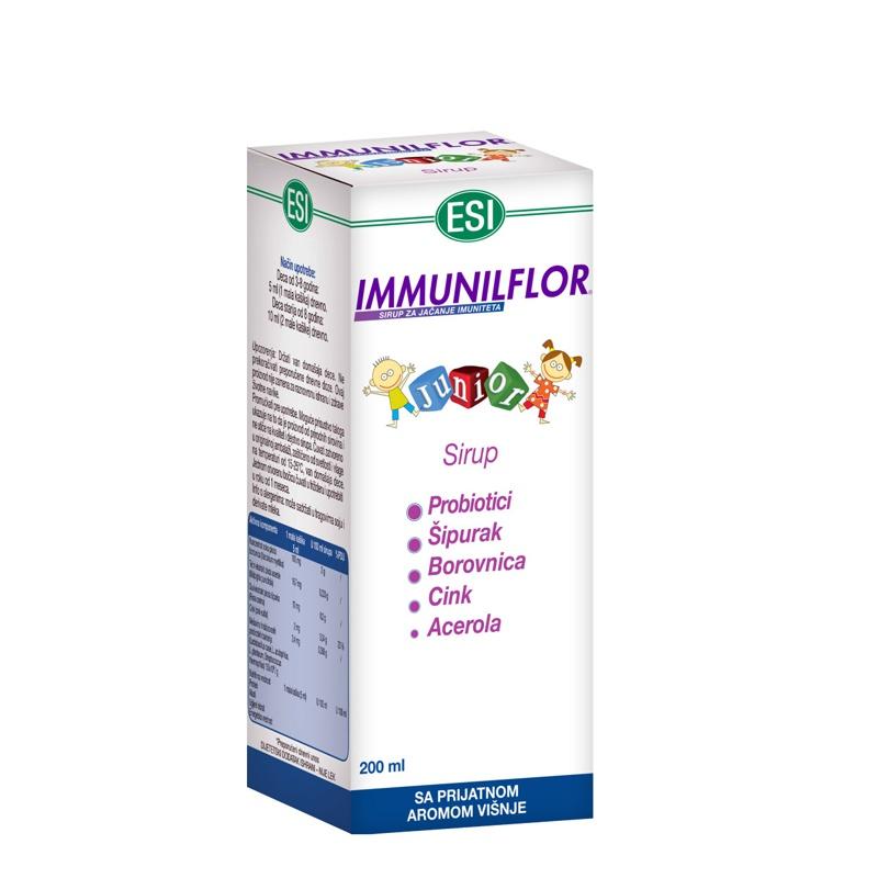Selected image for ESI Sirup na bazi ehinacee za jačanje imuniteta dece Immunilflor junior 200ml 104276.0