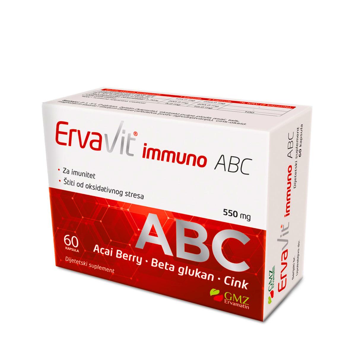 GMZ ERVAMATIN ErvaVit Multivitaminski kompleks za imunitet ABC 60/1 127529