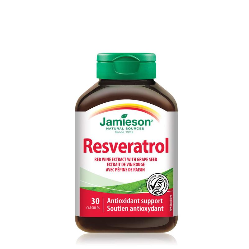 JAMIESON Dodatak ishrani sa resveratrolom 30 kapsula 116386