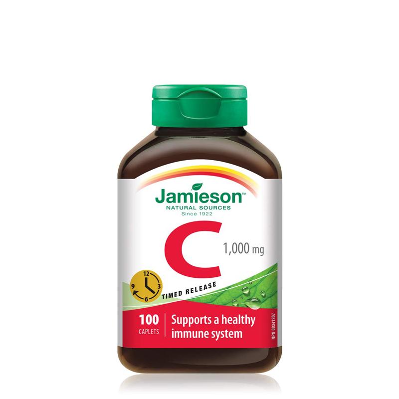 JAMIESON Vitamin C sa postepenim otpuštanjem 1000mg 100 tableta 116380