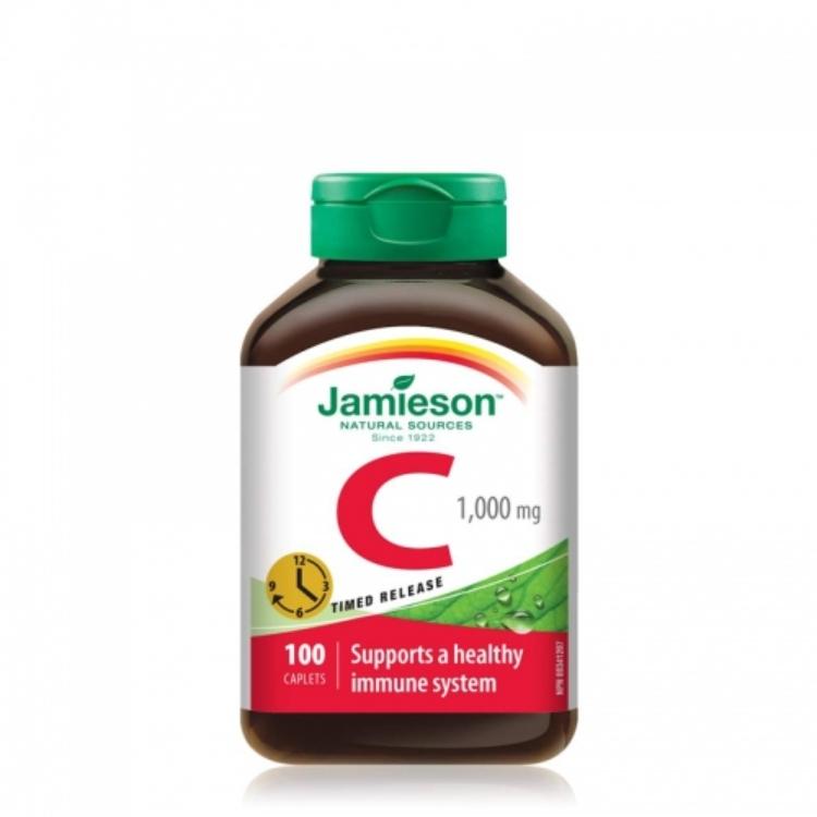 JAMIESON Vitamin C Time tablete 100X1000mg