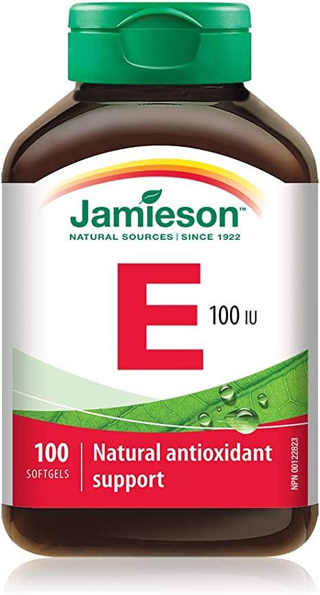 JAMIESON Vitamin E kapsule 100x100IU