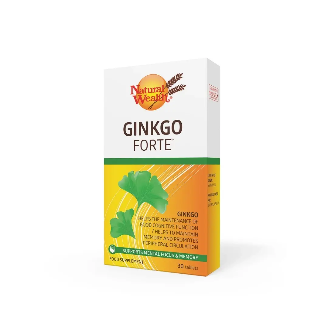 NATURAL WEALTH Ginkgo forte A30