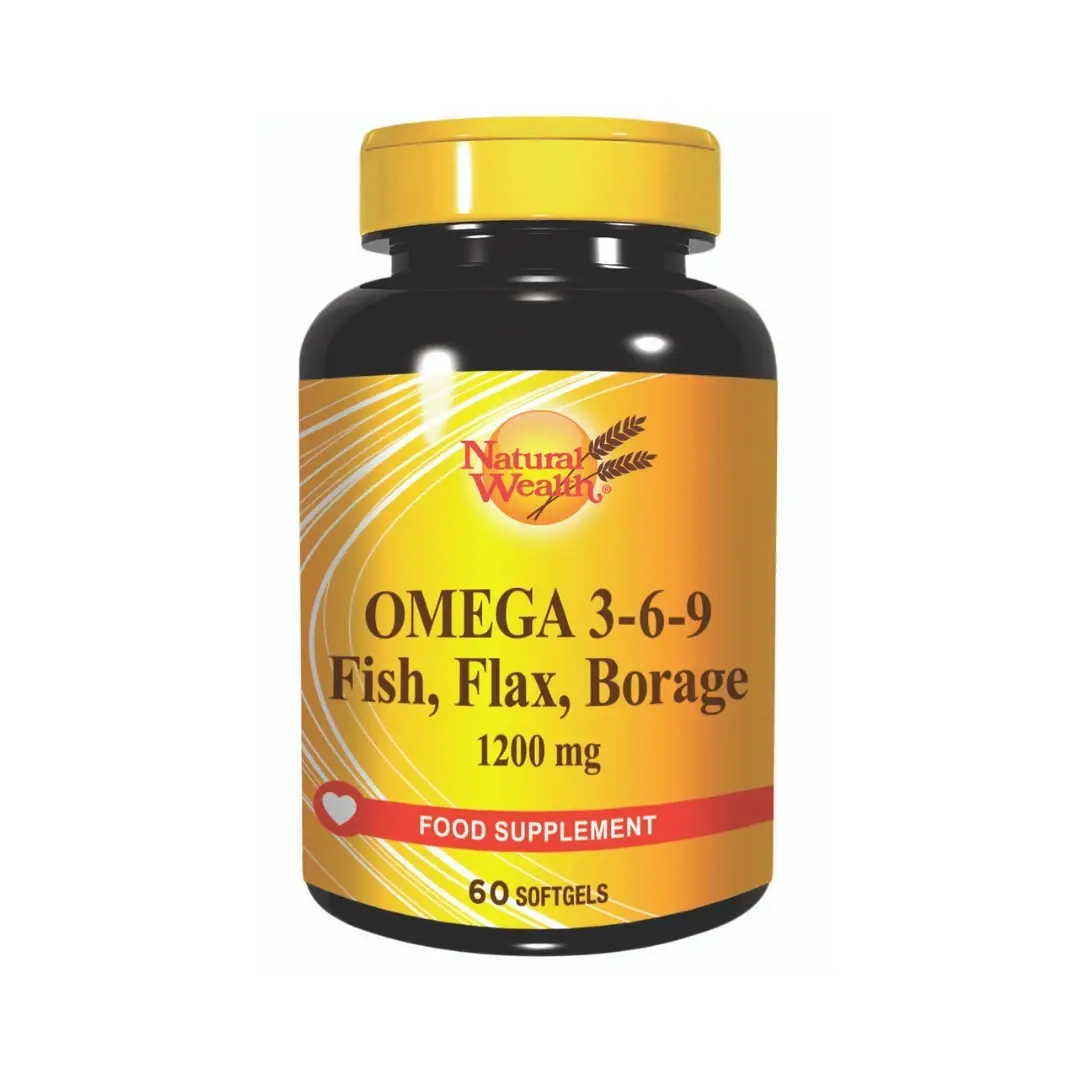 NATURAL WEALTH Omega 3-6-9 A60