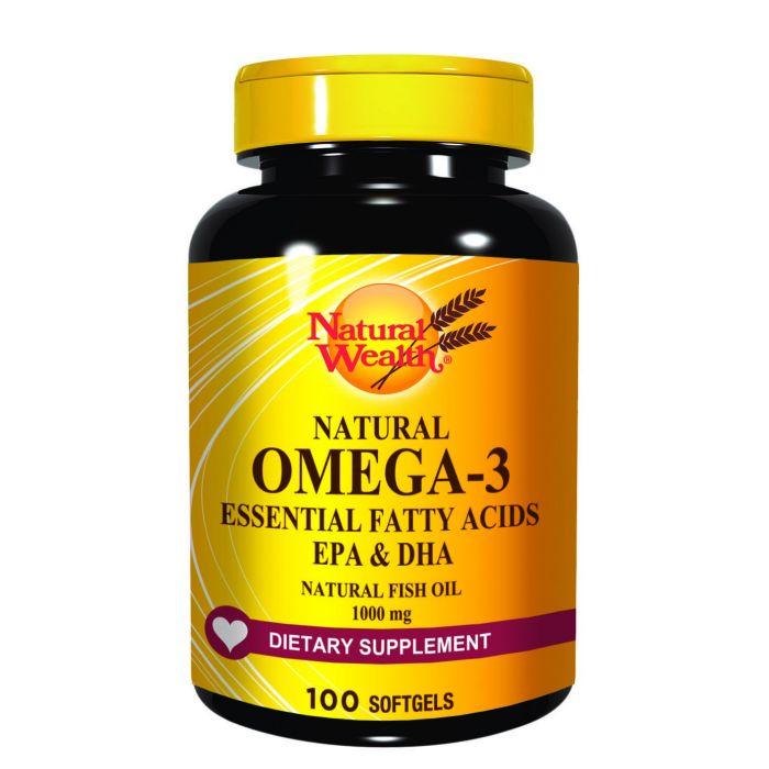 Selected image for NATURAL WEALTH Omega 3 A100