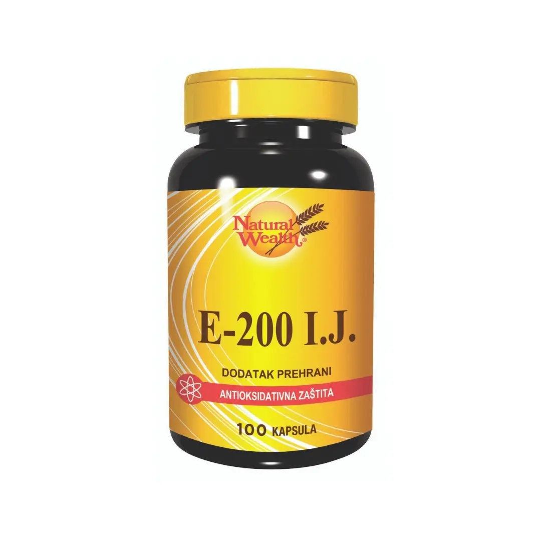 NATURAL WEALTH Vitamin E-200IJ A100