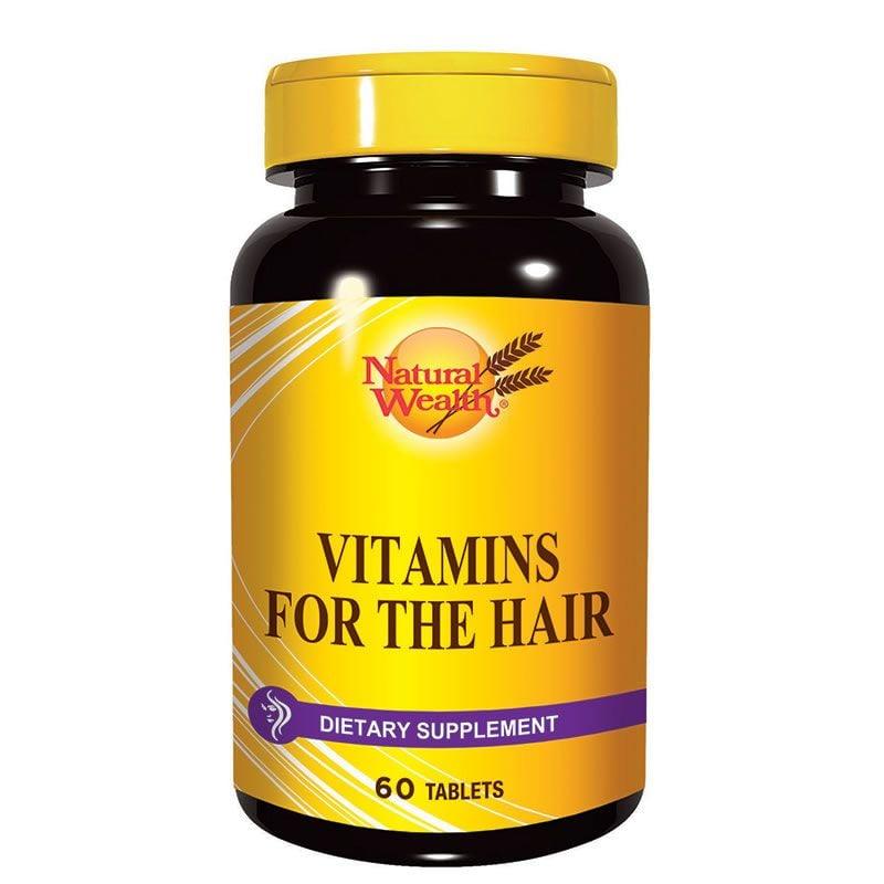 NATURAL WEALTH Vitamini za kosu A60