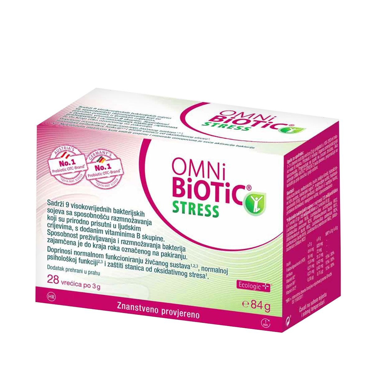 OMNI-BIOTIC Probiotske kulture i enzimi za pomoć odbrani od stresa 84g 28/1 112245