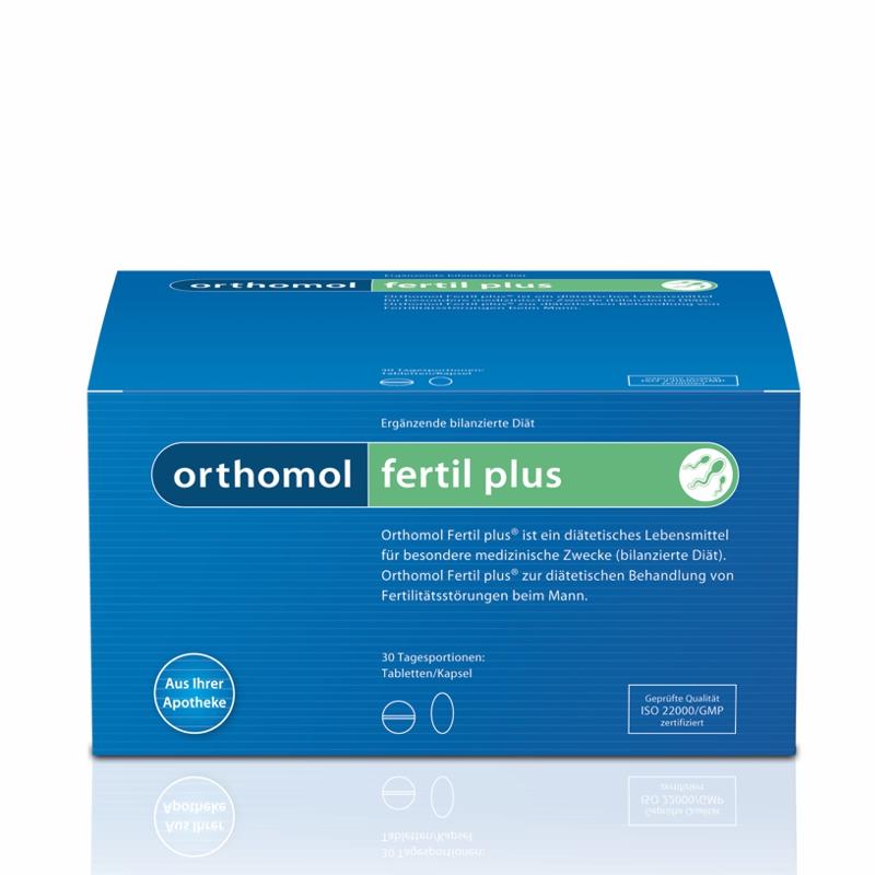 Selected image for ORTHOMOL Tretman poremećaja fertiliteta kod muškaraca Fertil Plus 30 dnevnih doza