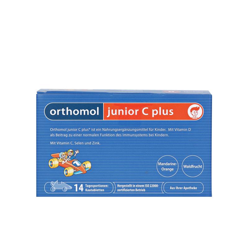ORTHOMOL  Tretman učestalih infekcija kod dece Immun Junior C plus 14 dnevnih doza