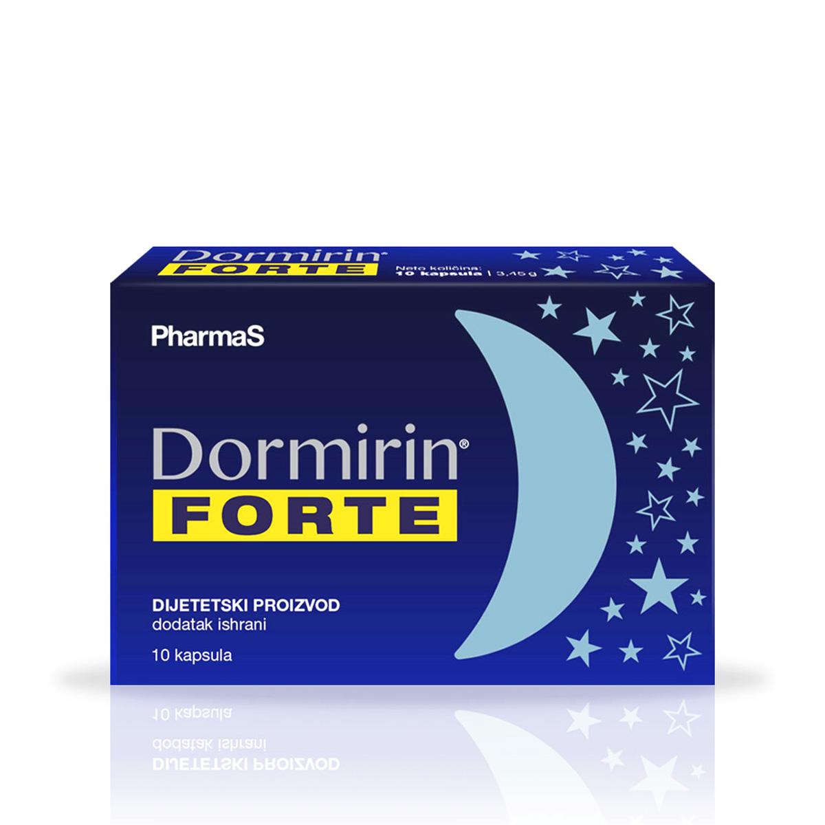 Selected image for PHARMAS Pomoć za spavanje sa melatoninom Dormirin Forte 10/1 115777