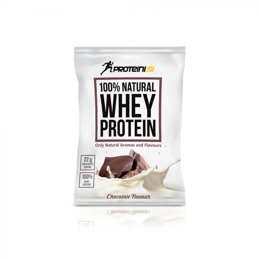 PROTEINI.SI Whey protein 100% natural 30 g čokolada