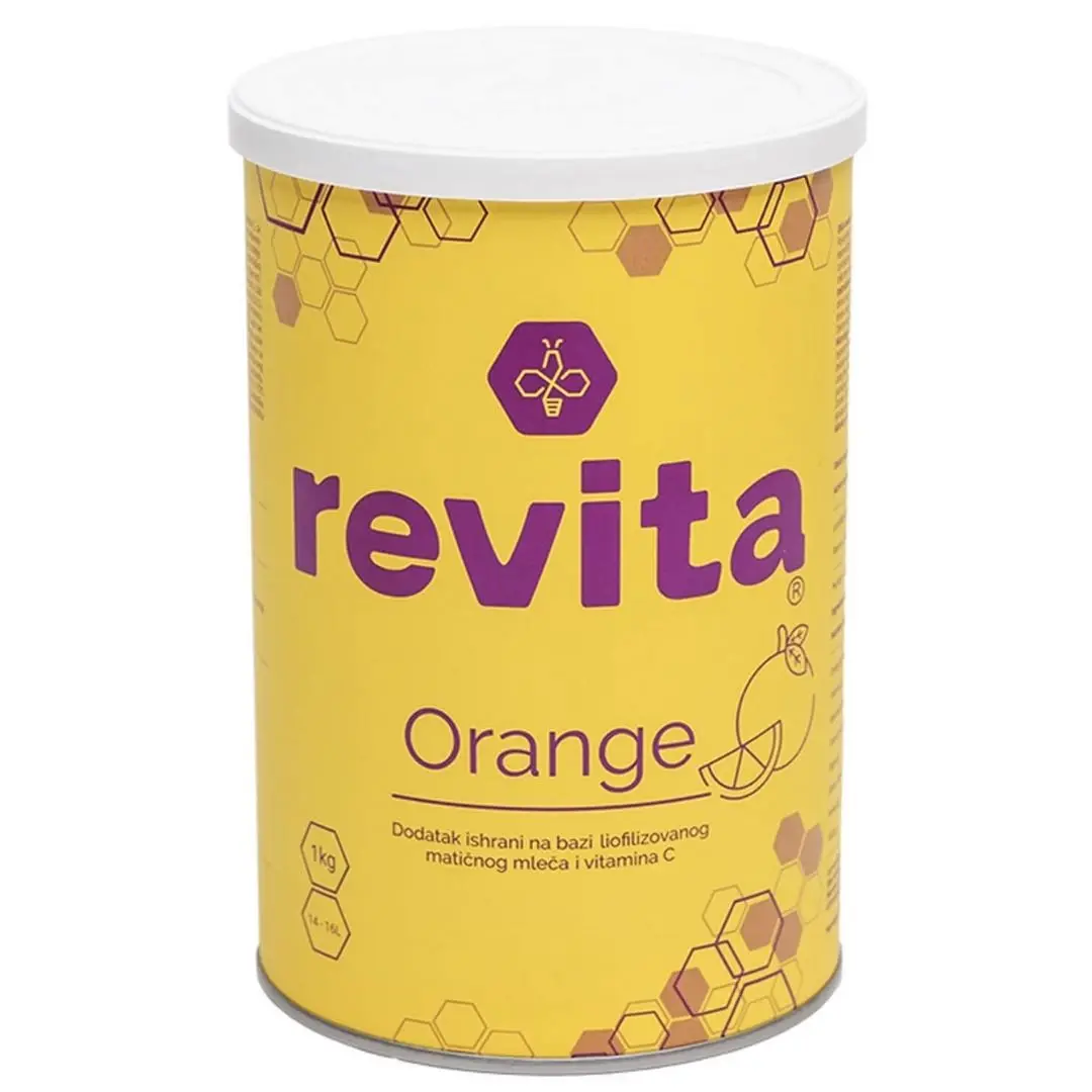 REVITA Proizvod na bazi liofilizovanog matičnog mleča sa ukusom pomorandže 1kg 108035