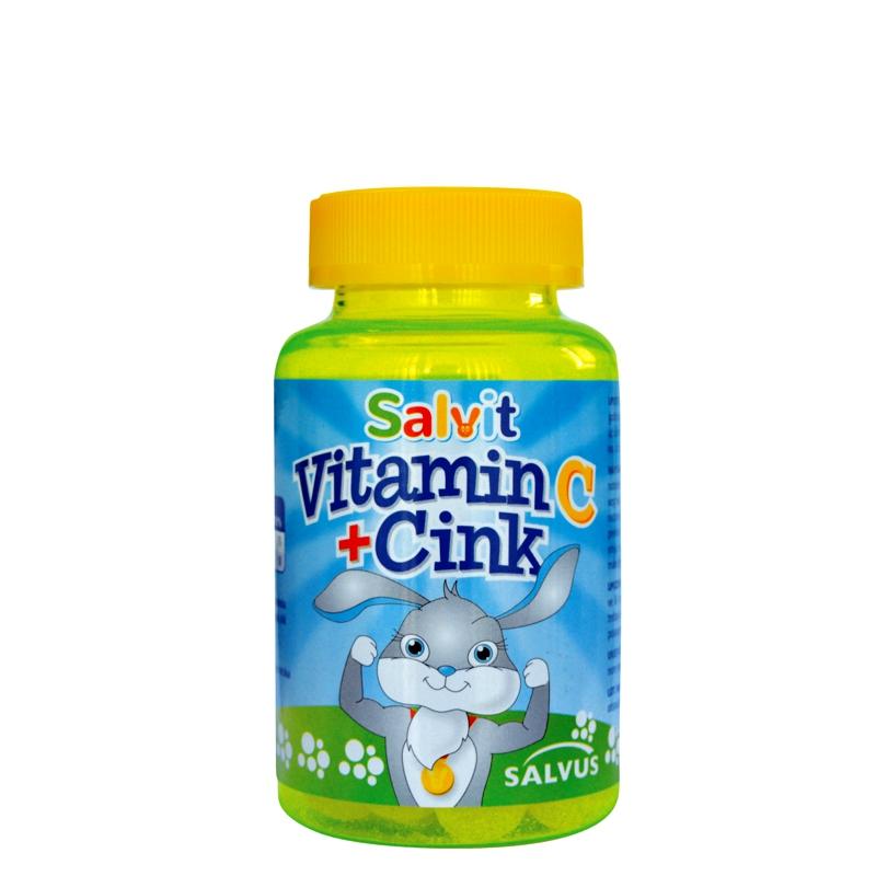 SALVIT Vitamin C i cink za decu 60 žele bombona 108257