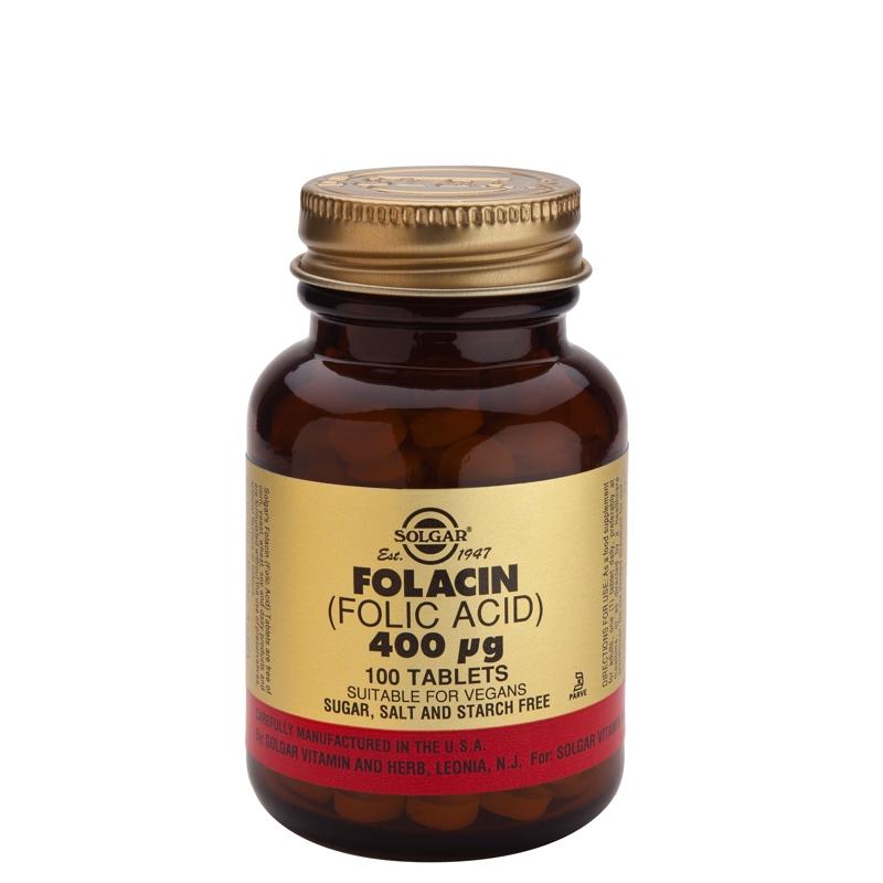 SOLGAR Folna kiselina 400 µg 100 tableta 104474.0