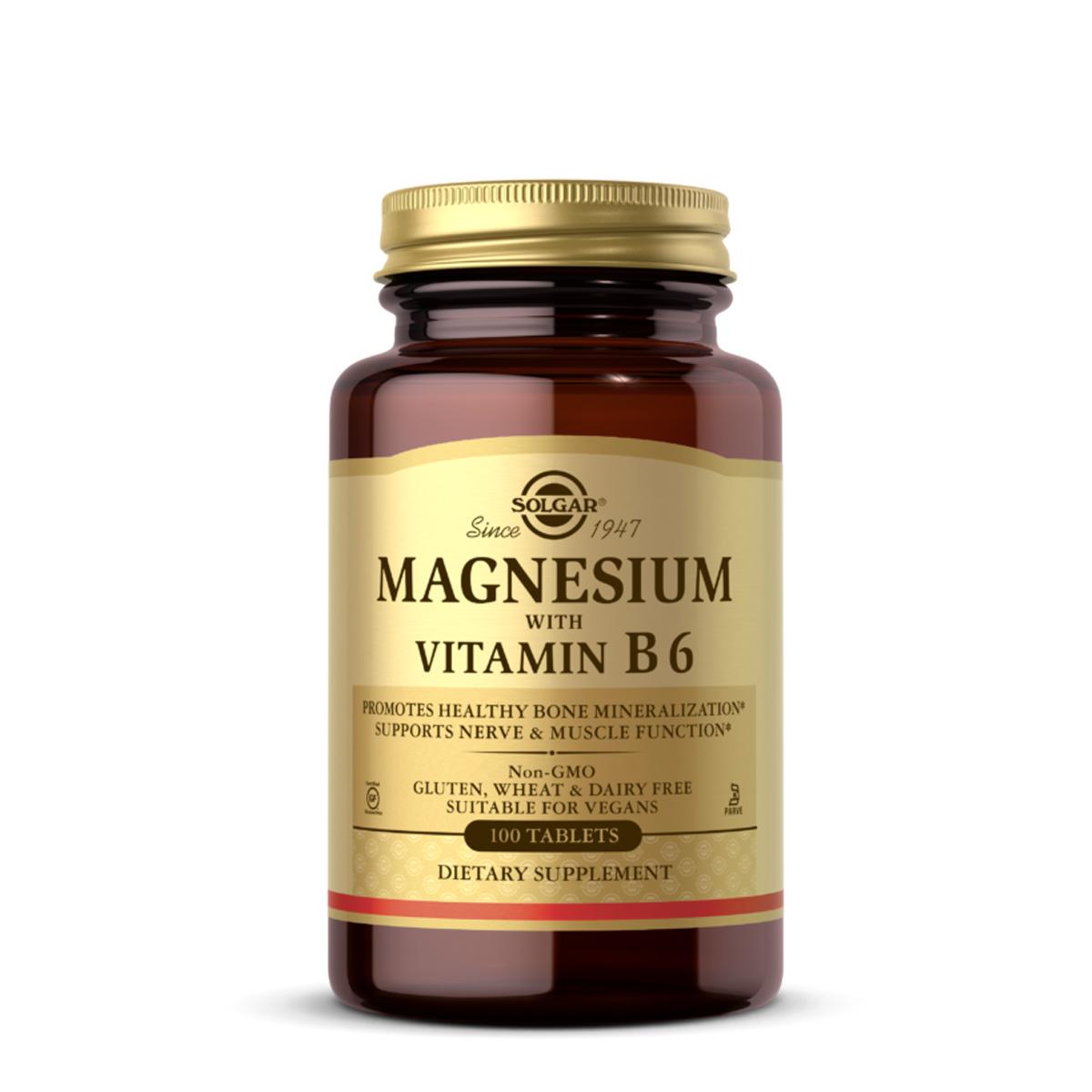 SOLGAR Magnezijum sa vitaminom B6 100/1 115906