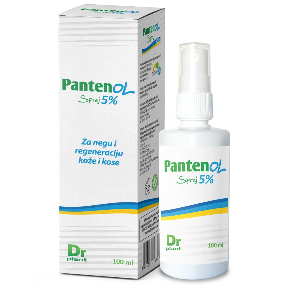 Selected image for Dr Plant Pantenol sprej 5% za regeneraciju kože i kose 100ml