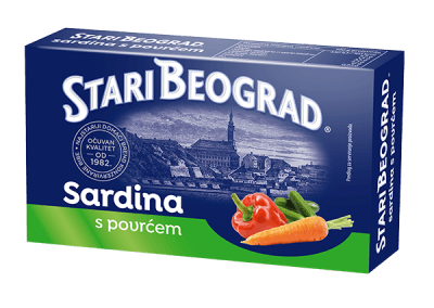 STARI BEOGRAD Sardina sa povrćem 100g
