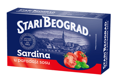 STARI BEOGRAD Sardina u paradajz sosu 100g