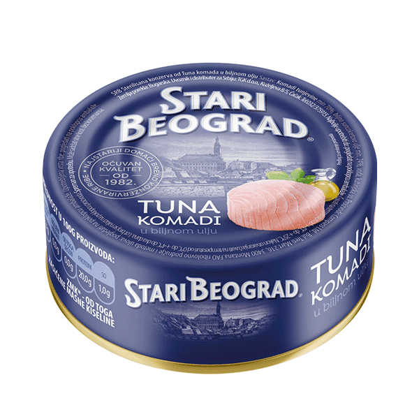Selected image for STARI BEOGRAD Tuna komadi u biljnom ulju 160g