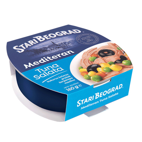 STARI BEOGRAD Tuna salata Mediteran 160g