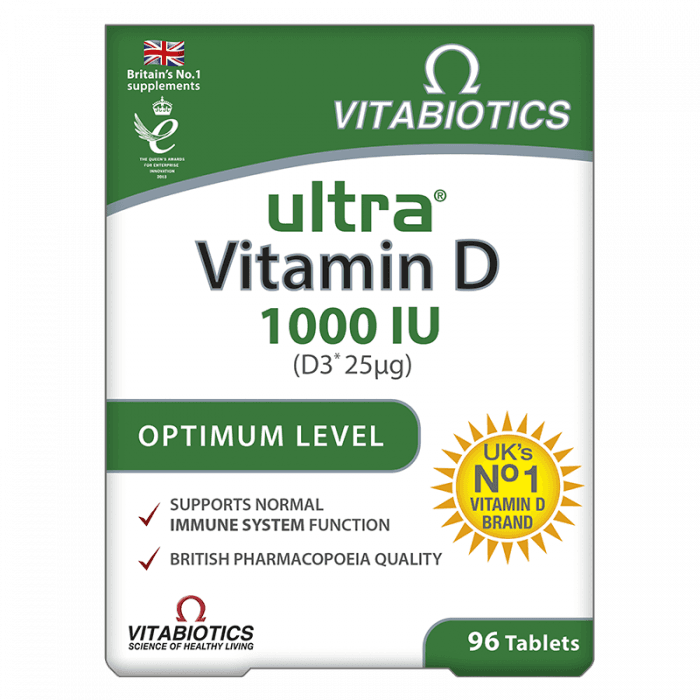 VITABIOTICS Vitamin D Ultra A96