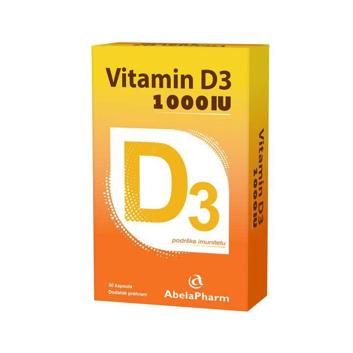 Vitamin D3 1000IU A30