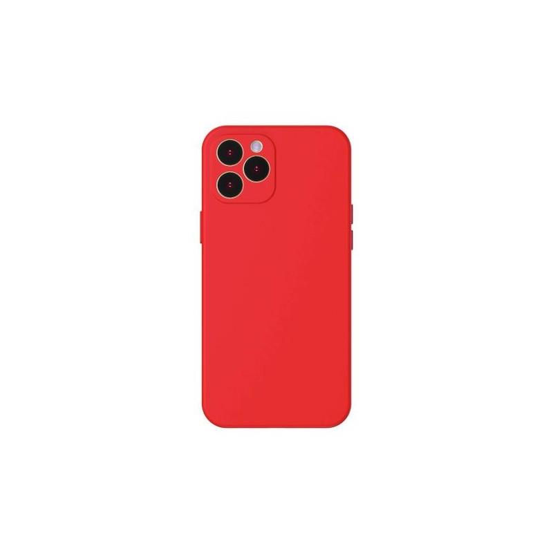Selected image for BASEUS Futrola za telefon iPhone 12 Pro Max Liquid Silica crvena