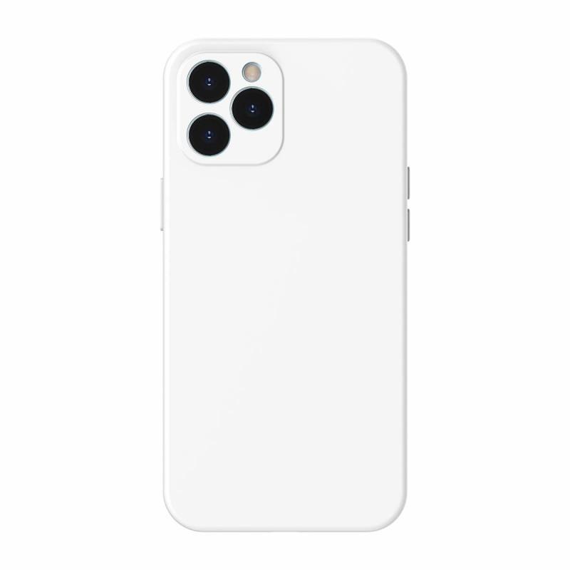BASEUS Futrola za telefon iPhone 12 Pro Max Liquid Silica Gel bela
